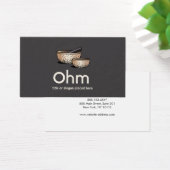 Sound Healing Tibetian Singing Bowls Visitekaartje (Bureau)