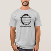 Sound Hole and Strings T-shirt (kies je kleur) (Voorkant)