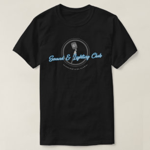 Sound & Lighting Club T-shirt - Ontwerp 1