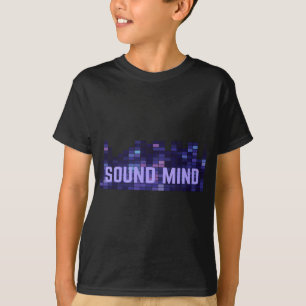 Sound Mind LED knipperende Audio Control Nachtclub T-shirt