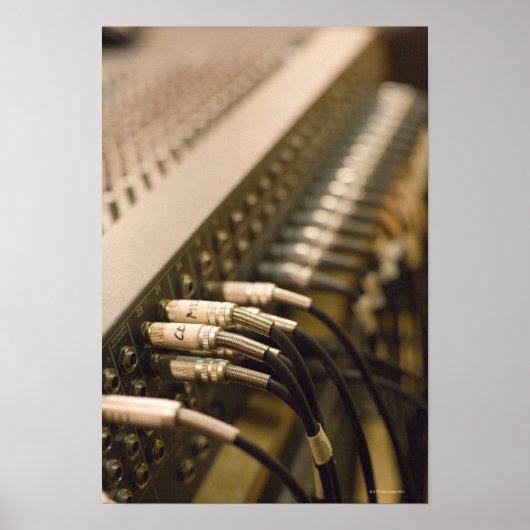 Sound Mixer Poster (Voorkant)
