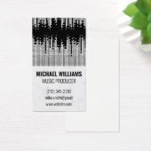 Sound Music Equalizer Visitekaartje (Bureau)