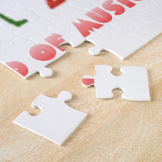 SOUND OF MUSIC sOM DA mÚSICA Legpuzzel (Zijkant)