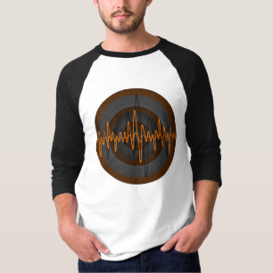 Sound Oranje Dark Round T-shirt 3/4 sleeve raglan