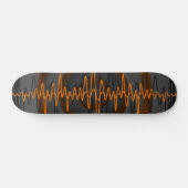Sound Oranje Dark skateboard (Horizontaal)