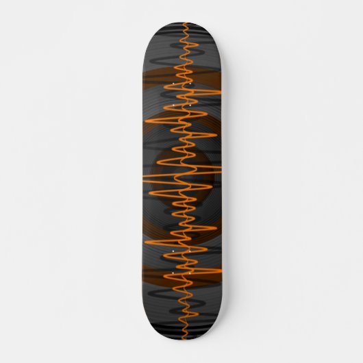 Sound Oranje Dark skateboard (Voorkant)
