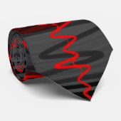 Sound Red Dark stropdas (Opgerold)