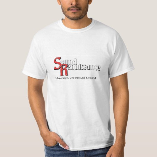 Sound Renaissance Basic T-Shirt (wit) (Voorkant)