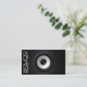 Sound service company visitekaartje (Staand voorkant)