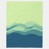 Sound Sketch 02 Fleece Deken (Voorkant)