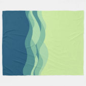 Sound Sketch 02 Fleece Deken (Voorkant (Horizontaal))