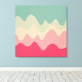 Sound Sketch 04 Canvas Afdruk (Insitu (Houten vloer))