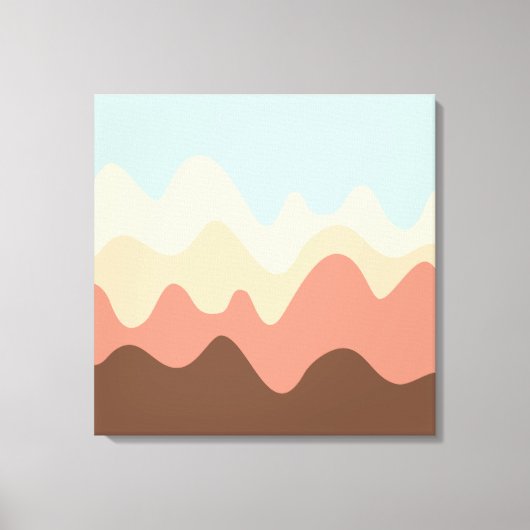 Sound Sketch 06 Canvas Afdruk (Voorkant)