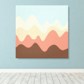 Sound Sketch 06 Canvas Afdruk (Insitu (Houten vloer))