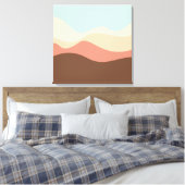 Sound Sketch 07 Canvas Afdruk (Insitu (Slaapkamer))