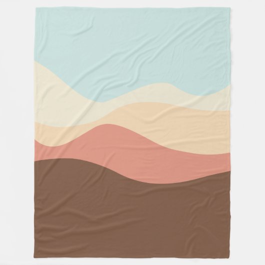 Sound Sketch 07 Fleece Deken (Voorkant)