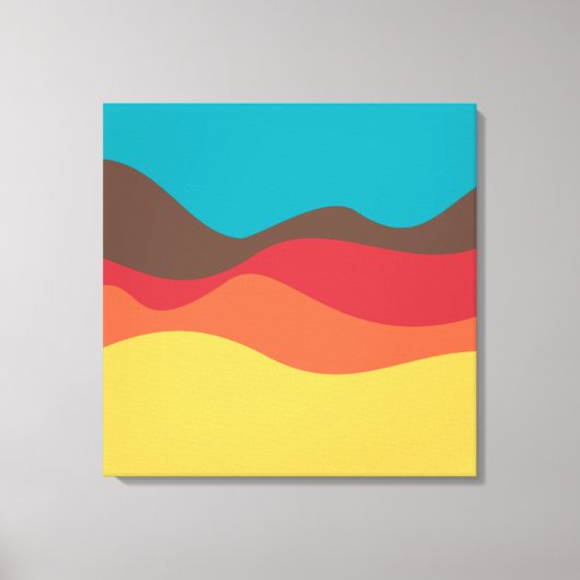 Sound Sketch 09 Canvas Afdruk (Voorkant)