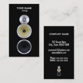 Sound Speaker Engineer-Visitekaartjes Visitekaartje (Voorkant / Achterkant)