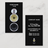 Sound Speaker Engineer-Visitekaartjes Visitekaartje (Voorkant / Achterkant)