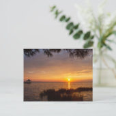 Sound Sunset OBX Briefkaart (Staand voorkant)