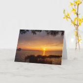 Sound Sunset OBX Kaart (Gele Bloem)