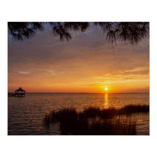 Sound Sunset OBX Perfect Poster (Voorkant)
