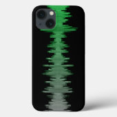 Sound Wave Audiophile iPhone Case (Achterkant)