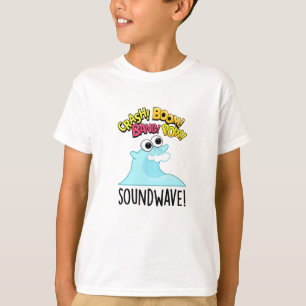 Sound Wave Grappige Ocean Pun T-shirt