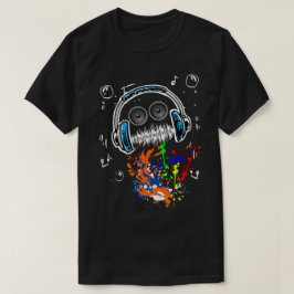 Sound Waves Music Mech T-shirt