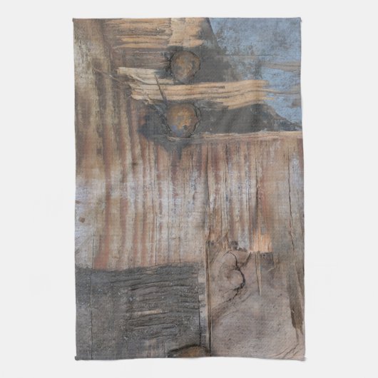 Sound Wood I Theedoek (Verticaal)