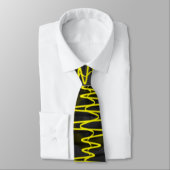 Sound Yellow Dark stropdas (Gebonden)