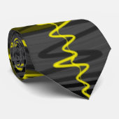Sound Yellow Dark stropdas (Opgerold)