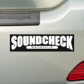 Soundcheck Nashville Bumpersticker (Op auto)