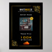 SoundCloud Music Streaming Award Poster (Voorkant)