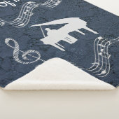 SOUNDEN VAN MUZIEK SHERPA DEKEN (3/4)