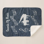 SOUNDEN VAN MUZIEK SHERPA DEKEN (Voorkant (horizontaal))