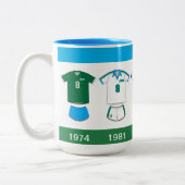 Sounders Jersey History Tweekleurige Koffiemok (Links)