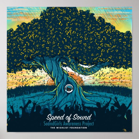 SoundGirls afdrukken, waardevol Poster papier (ste (Voorkant)