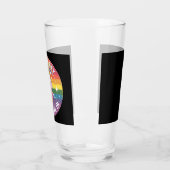 Sounds Gay Count Me In Unicorn Rainbow LGBTQ Glas (Links)