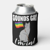 Sounds Gay I'm In Cat Blikjeskoeler (Blikje Voorkant)
