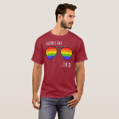 Sounds Gay Im In Funny LGBT Pride Gift Rainbow T-shirt (Voorkant volledig)