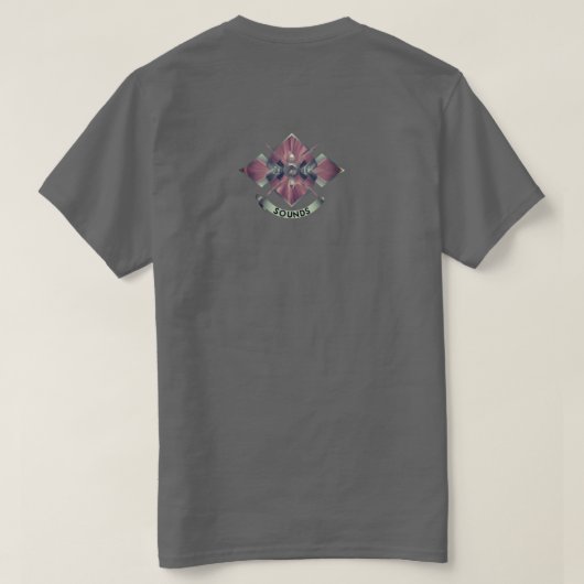 Sounds T-shirt (Design achterkant)