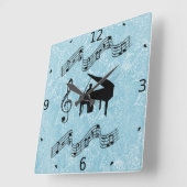 SOUNDS VAN MUZIEKKLOK VIERKANTE KLOK (Hoek)