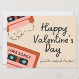 Soundtrack van My Heart Valentijnsdag Kaart
