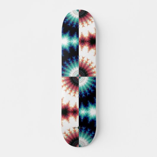 Soundwave Cross Grid Persoonlijk Skateboard (Voorkant)