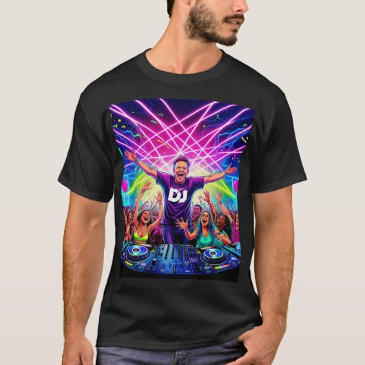 Soundwave DJ Logo-T - shirts (Voorkant)