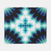 Soundwave Kruis Fleece Deken (Voorkant (Horizontaal))