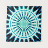 Soundwave Mandala 2 Wandkleed (Voorkant (horizontaal))