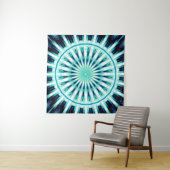 Soundwave Mandala 2 Wandkleed (In Situ (horizontaal))