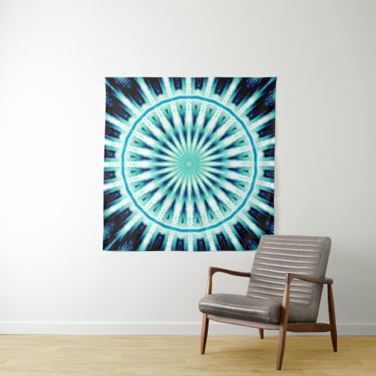 Soundwave Mandala 2 Wandkleed (In situ)